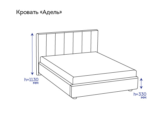 Кровать адель сборка инструкция