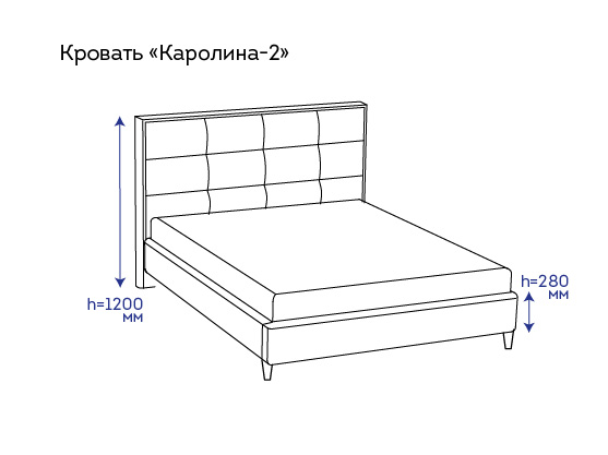 Кровать каролина 5 инструкция